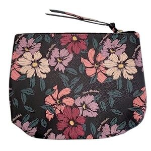 Steve Madden floral accessories cosmetic pouch bag